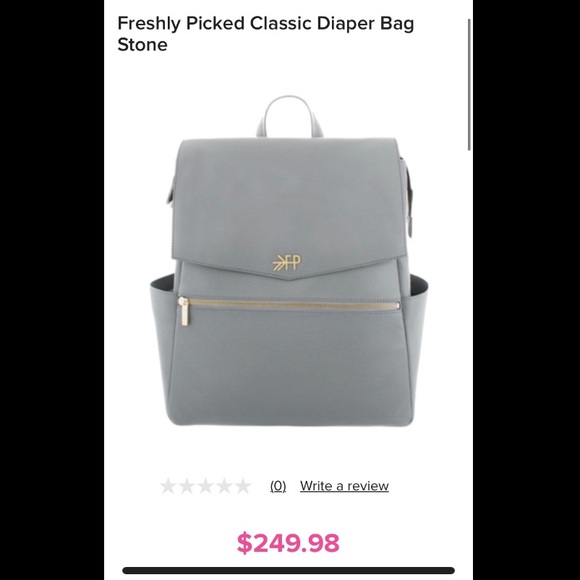 SOLD Like New: Freshly Picked Classic Diaper Bag - Picture 3 of 3